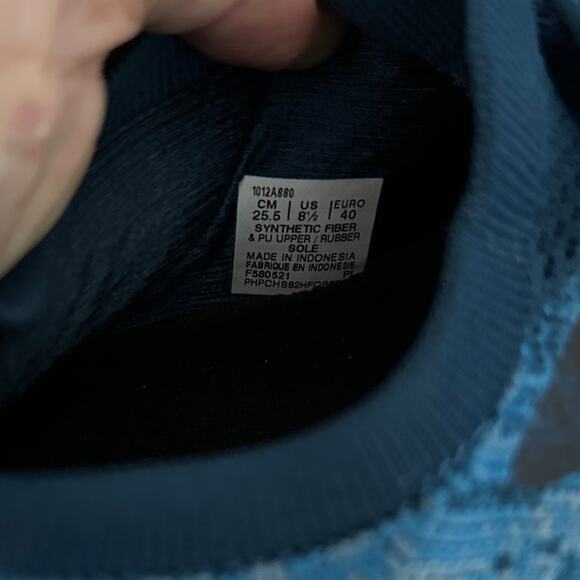 Asics B Gel-Nimbus 23 Knit Running Shoes Grey Floss Mako Blue Women's Sz 8.5 NWT - Picture 8 of 11